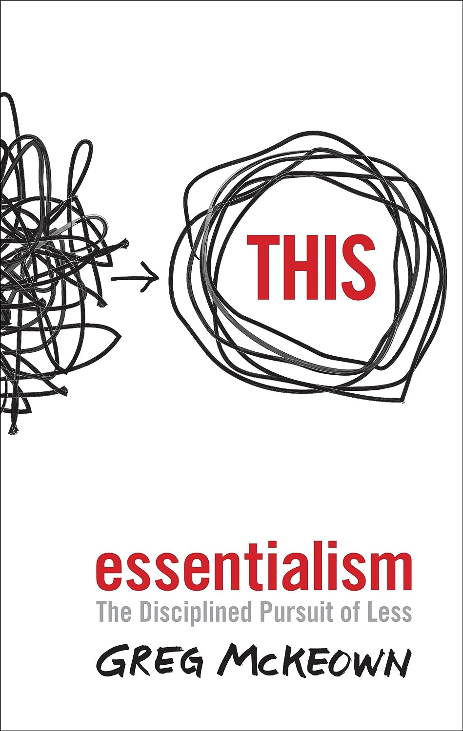 Book cover "Essentialism" by Greg McKeown