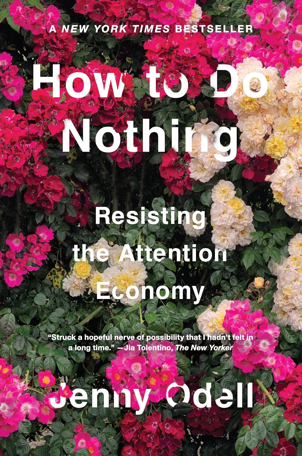 Book cover, How to Do Nothing by Jenny Odell